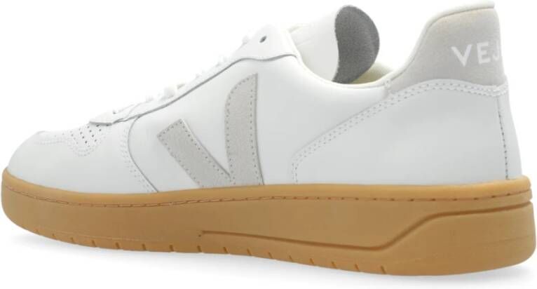 Veja Sneakers V-10 Leer White Heren