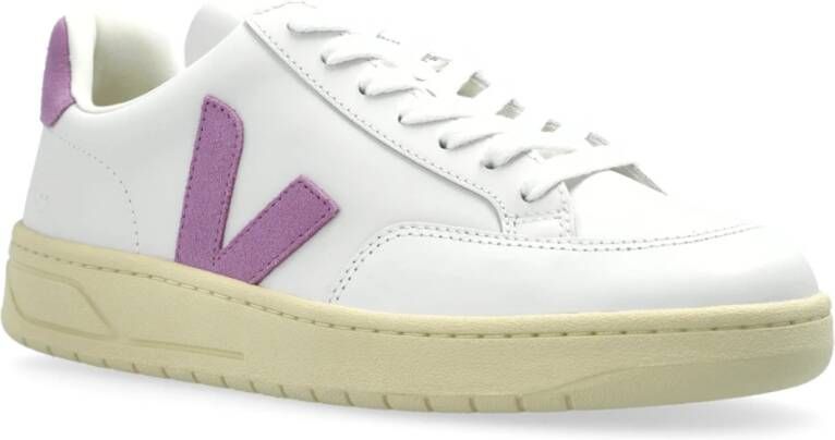 Veja Sneakers V-12 Leer White Dames