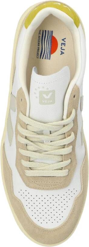 Veja Sneakers V-90 Beige Dames