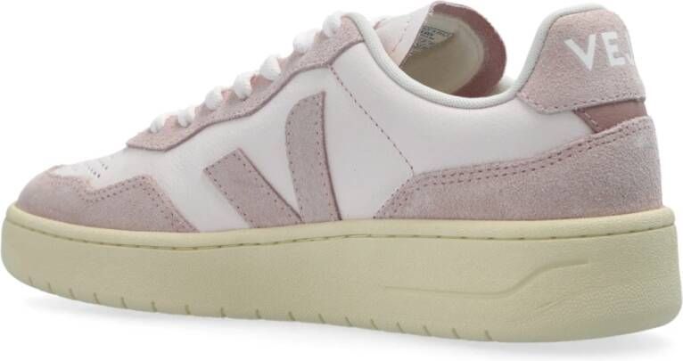 Veja Sneakers V-90 O.t. Leer Pink Dames