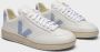 Veja Leren Sneakers Wit Staal Logo White Dames - Thumbnail 10