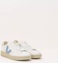 Veja Leren Sneakers Wit Staal Logo White Dames - Thumbnail 12