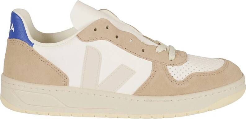 Veja Witte lage sneakers met VLogo Signature Wit Heren