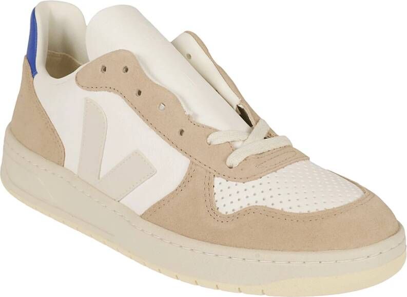 Veja Witte lage sneakers met VLogo Signature Wit Heren