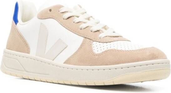 Veja Witte lage sneakers met VLogo Signature Wit Heren