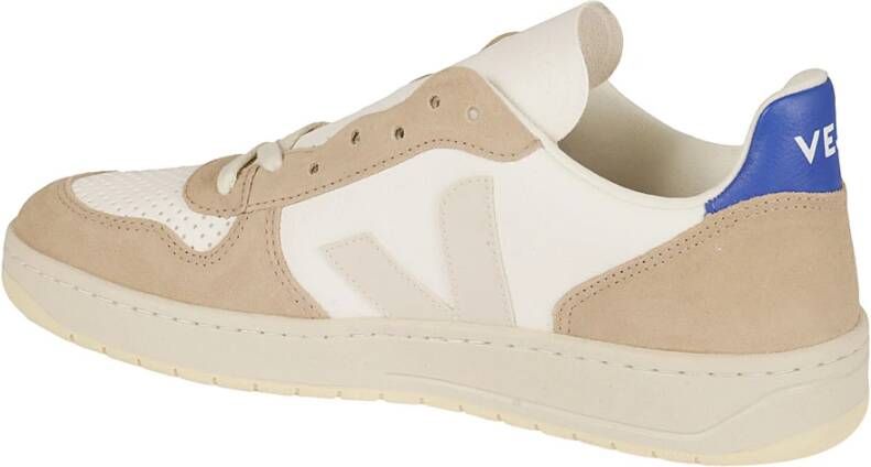 Veja Witte lage sneakers met VLogo Signature Wit Heren