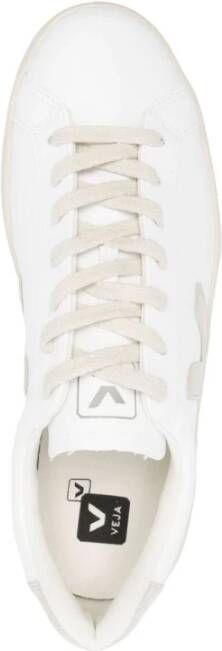 Veja Witte Natuurlijke Low-Top Sneakers Wit Heren