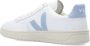 Veja Leren Sneakers Wit Staal Logo White Dames - Thumbnail 8