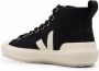 Veja Nova heren hoge sneakers in zwart biologisch katoen Black Heren - Thumbnail 10