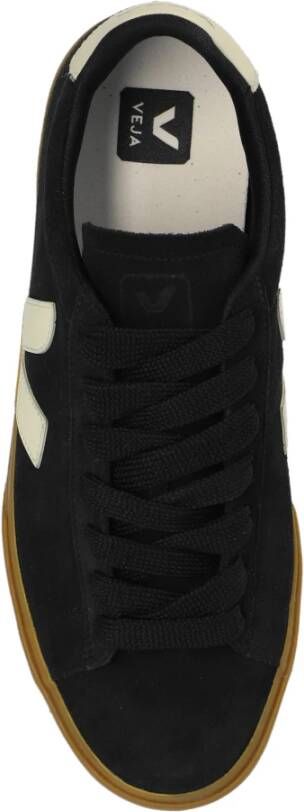 Veja Sportschoenen Campo Suede Black Heren