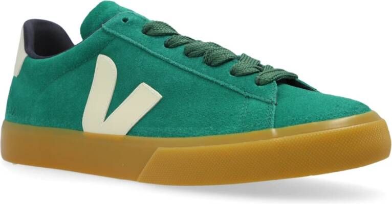 Veja Sportschoenen Campo Suede Green Heren