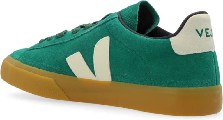 Veja Sportschoenen Campo Suede Green Heren