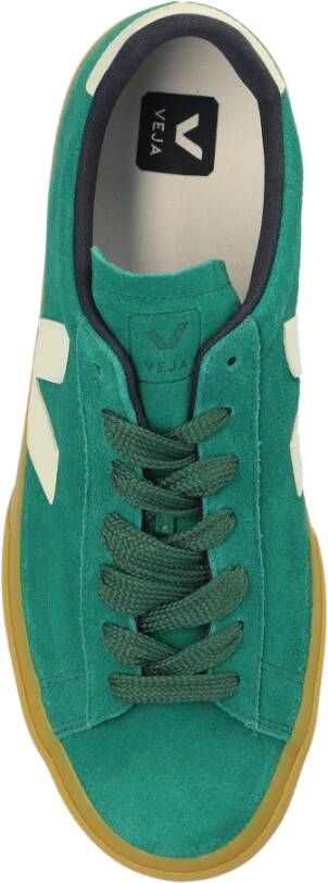 Veja Sportschoenen Campo Suede Green Heren