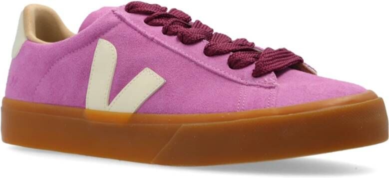 Veja Sportschoenen Campo Suede Purple Dames