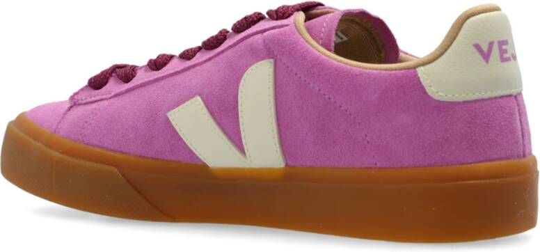 Veja Sportschoenen Campo Suede Purple Dames