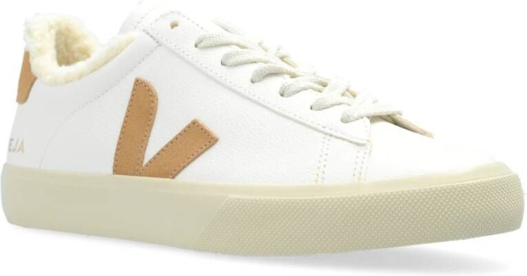 Veja Sportschoenen Campo Winter Chromefree leer White Dames