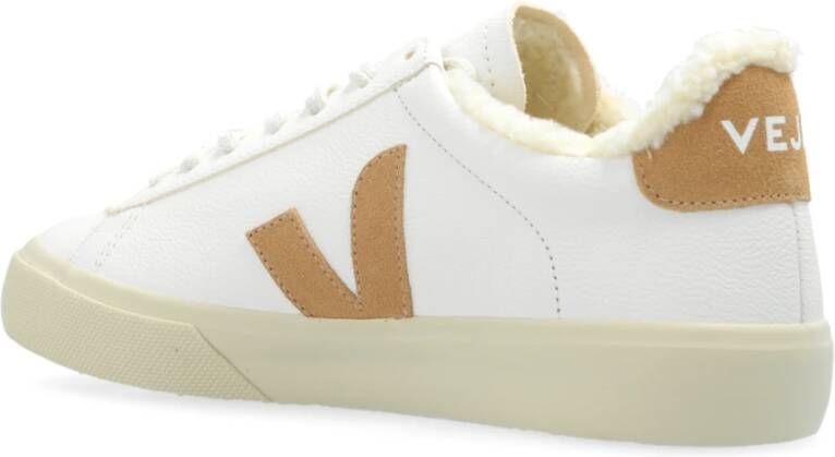 Veja Sportschoenen Campo Winter Chromefree leer White Dames