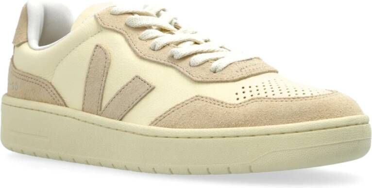 Veja Sportschoenen V-90 O.t. Leer Beige Dames