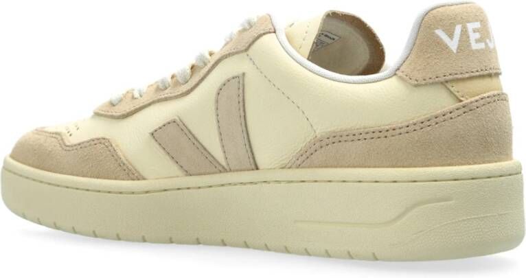 Veja Sportschoenen V-90 O.t. Leer Beige Dames