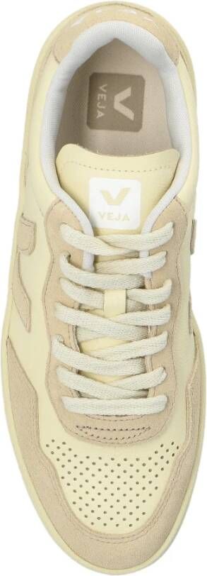 Veja Sportschoenen V-90 O.t. Leer Beige Dames