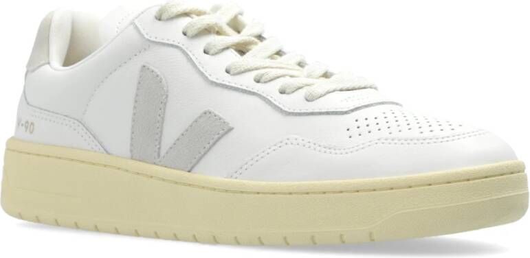 Veja Sportschoenen V-90 O.t. Leer White Dames