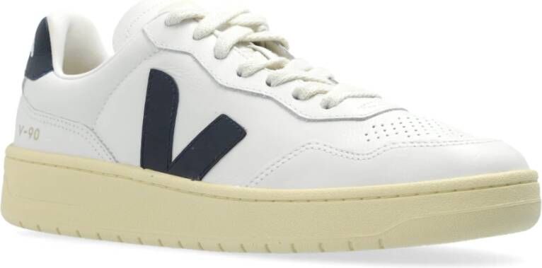 Veja Sportschoenen V-90 O.t. Leer White Dames