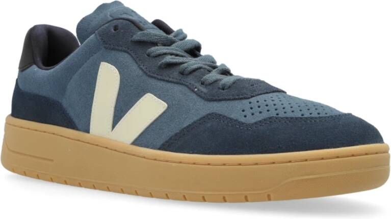 Veja Sportschoenen V-90 Suede Blue Heren