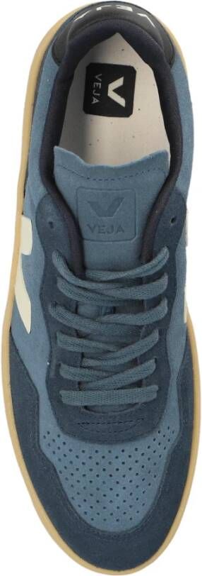 Veja Sportschoenen V-90 Suede Blue Heren