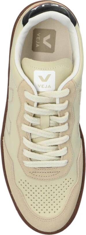 Veja Sportschoenen V-90 ZZ O.t. Leer Beige Heren