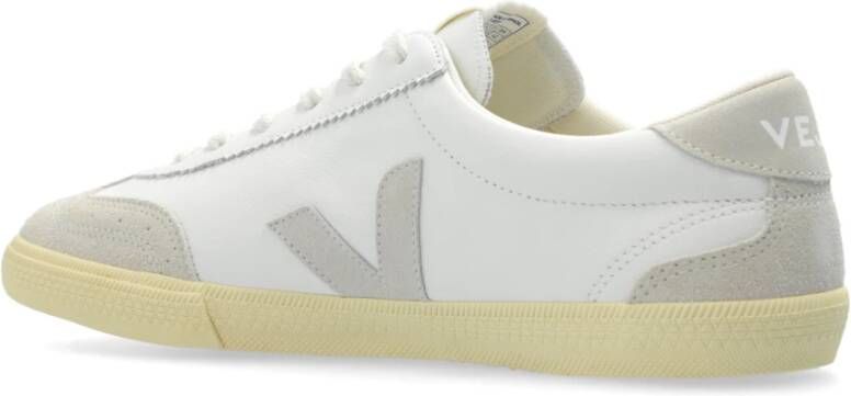 Veja Sportschoenen Volley O.t. Leer White Dames