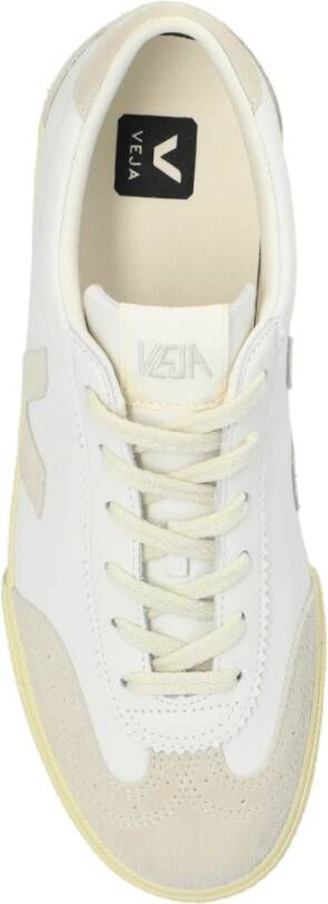 Veja Sportschoenen Volley O.t. Leer White Dames