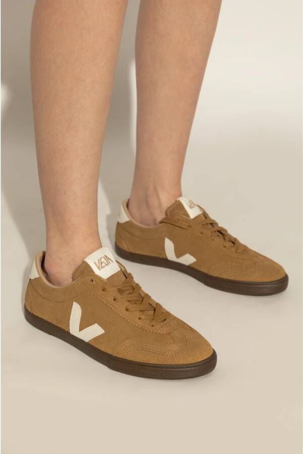 Veja Sportschoenen Volley Suede Brown Dames