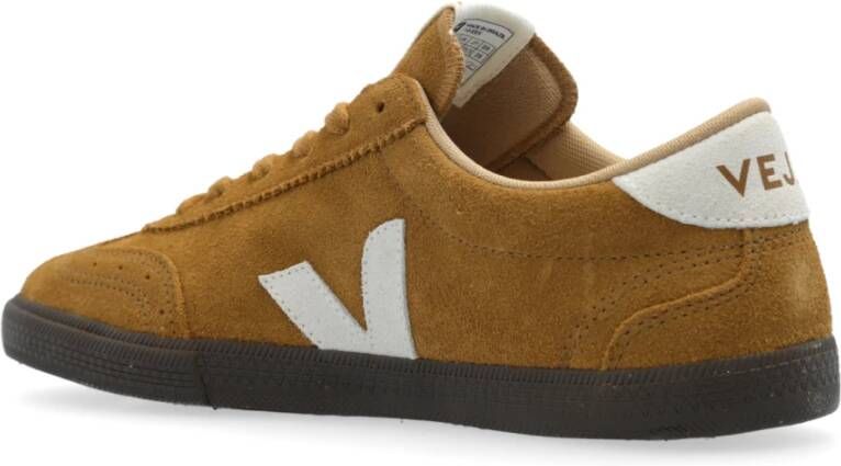 Veja Sportschoenen Volley Suede Brown Dames