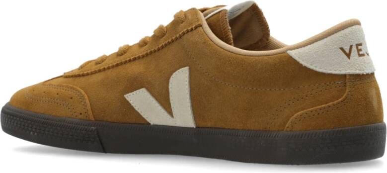 Veja Sportschoenen Volley Suede Brown Heren