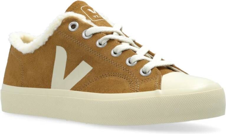 Veja Sportschoenen Wata II Laag Winter Suède Beige Dames