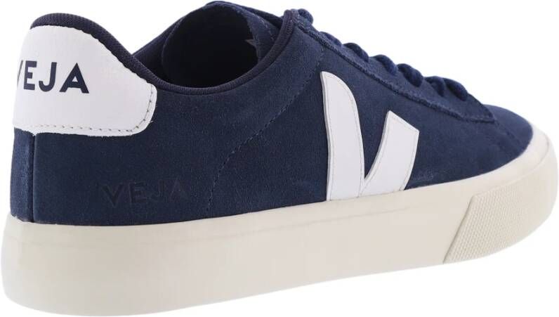 Veja Suede Synthetische Schoenen Blauw Dames