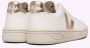 Veja V-10 Chromefree Leather Sneakers Wit Platine Vx0502935 White - Thumbnail 14