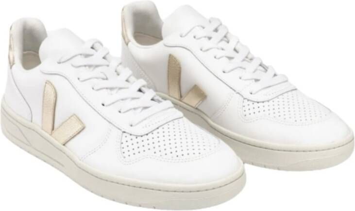 Veja V-10 Chromevrije Sneakers White Dames