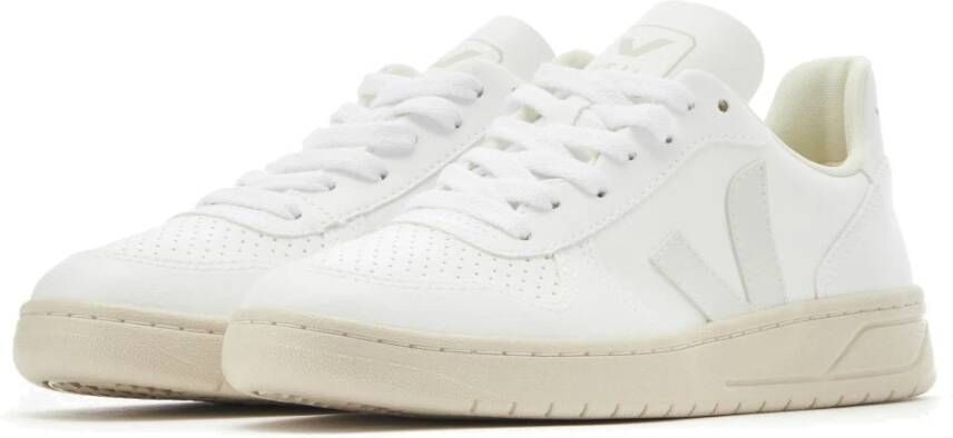 Veja V-10 CWL Full White Sneakers White Heren