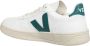 Veja Witte Groene Vegan Tennisgeïnspireerde Sneaker White Dames - Thumbnail 9