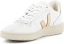 Veja V-10 Chromefree Leather Sneakers Wit Platine Vx0502935 White - Thumbnail 15