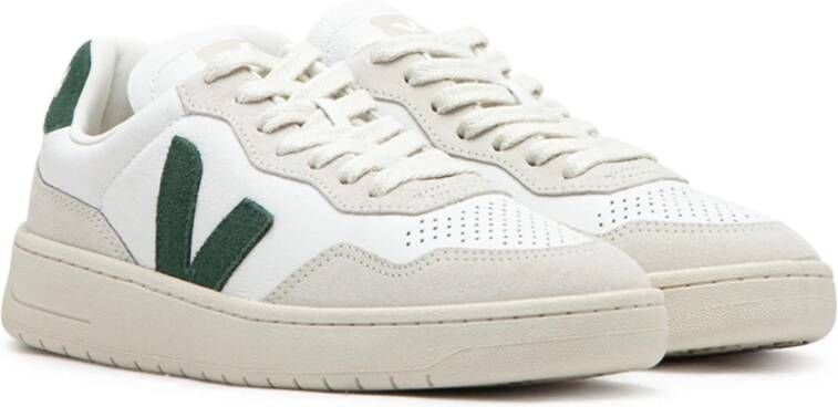 Veja Witte Groene V-90 Sneakers Multicolor Heren - Foto 3