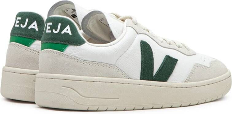 Veja Witte Groene V-90 Sneakers Multicolor Heren - Foto 4