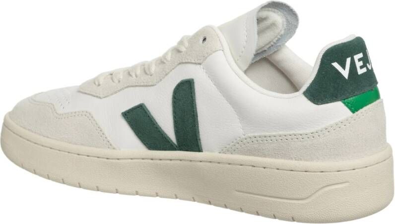 Veja Witte Groene V-90 Sneakers Multicolor Heren - Foto 9