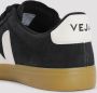 Veja Vet Suède Zwarte Sneakers Black Heren - Thumbnail 10