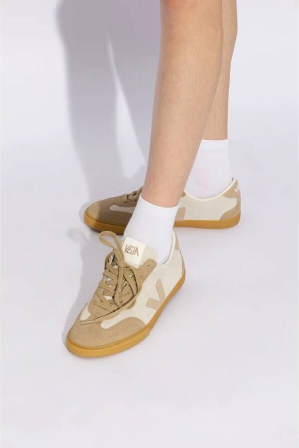 Veja Volley Suede sneakers Beige Dames