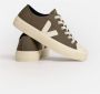 Veja Canvas Lage Sneakers Khaki Pierre Green - Thumbnail 19