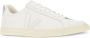 Veja Wit Zilver Logo Leren Sneakers White Dames - Thumbnail 2