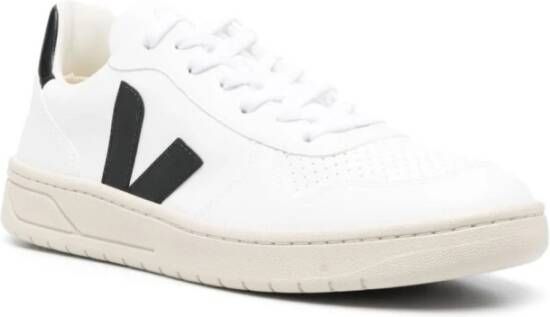 Veja Wit Zwart V-10 Sneakers White Heren