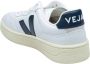 Veja Wit Blauw Leren Sneakers White Heren - Thumbnail 3